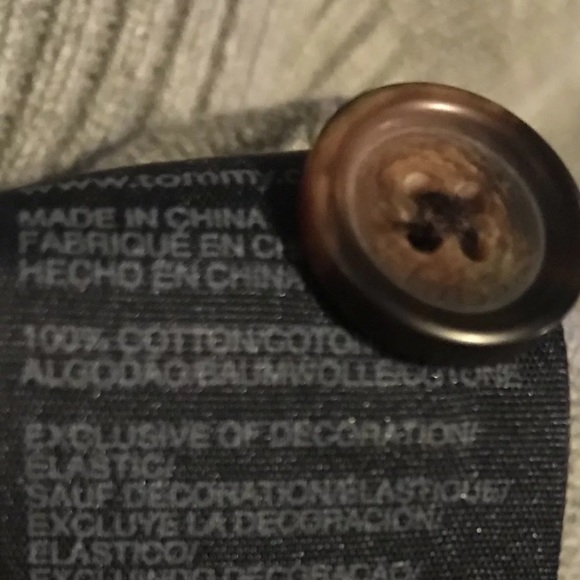 NWOT Vintage Tommy Hilfiger Sweater Shawl L sportsman pwing Hi Tech Rlpc Rlx Cp - Picture 8 of 8